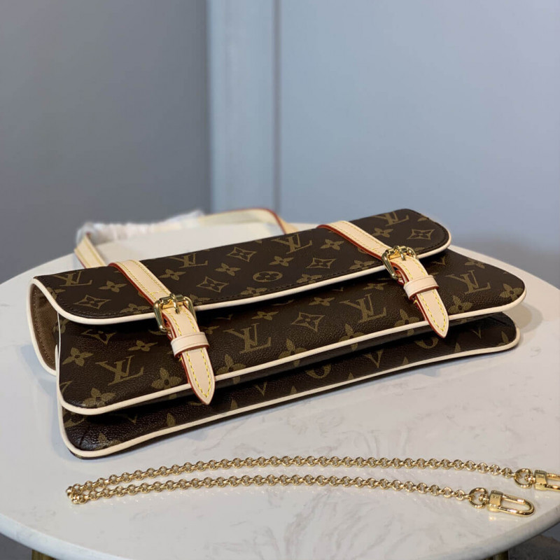 Replica Louis Vuitton Monogram Vintage Shoulder Bag M51162 - Image 9