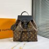 Best Replicas Bags - Louis Vuitton Montsouris PM Backpack M45501 M45515 Top Quality Louis Vuitton LV Replica Bags On Sales