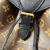 Best Replicas Bags - Louis Vuitton Montsouris PM Backpack M45501 M45515 Top Quality Louis Vuitton LV Replica Bags On Sales
