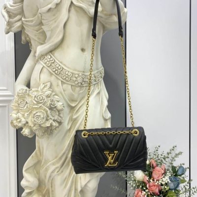 Alternative view of Replica Louis Vuitton New Wave Chain Bag M58552 Black