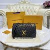 Best Replicas Bags - Louis Vuitton New Wave Chain Bag M58552 Black Top Quality Louis Vuitton LV Replica Bags On Sales