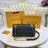 Best Replicas Bags - Louis Vuitton New Wave Chain Bag M58552 Black Top Quality Louis Vuitton LV Replica Bags On Sales