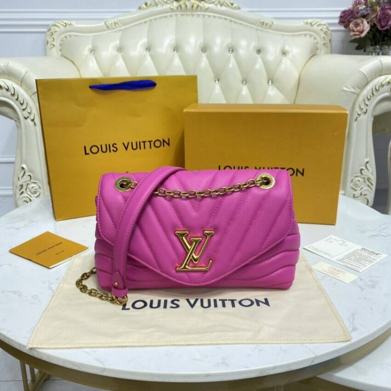 Replica Louis Vuitton New Wave Chain Bag M58553 Agathe Pink - Image 4