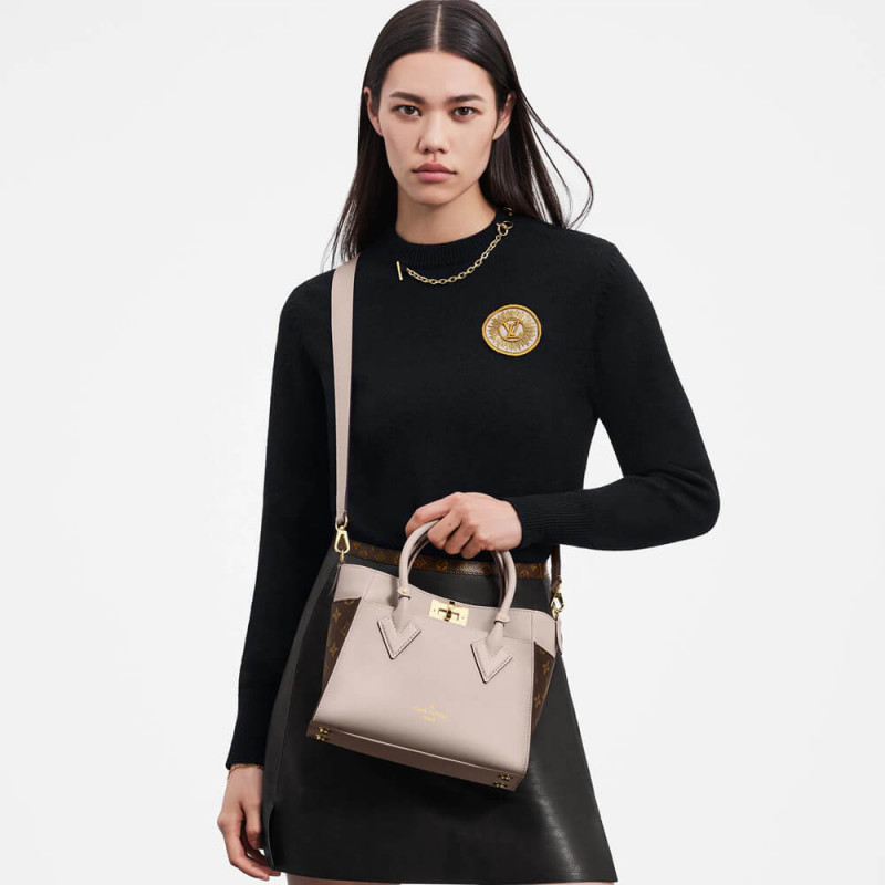 Replica Louis Vuitton On My Side Pm M57729 Greige - Image 2