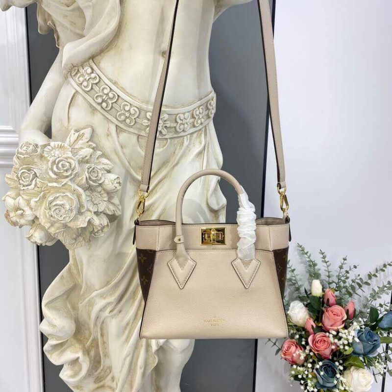 Replica Louis Vuitton On My Side Pm M57729 Greige - Image 3