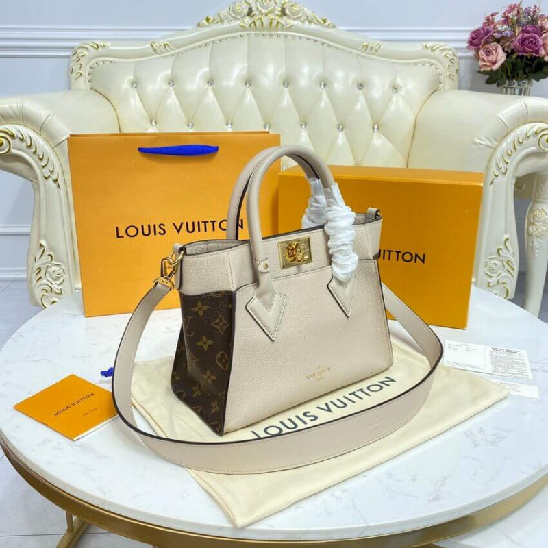 Replica Louis Vuitton On My Side Pm M57729 Greige - Image 6