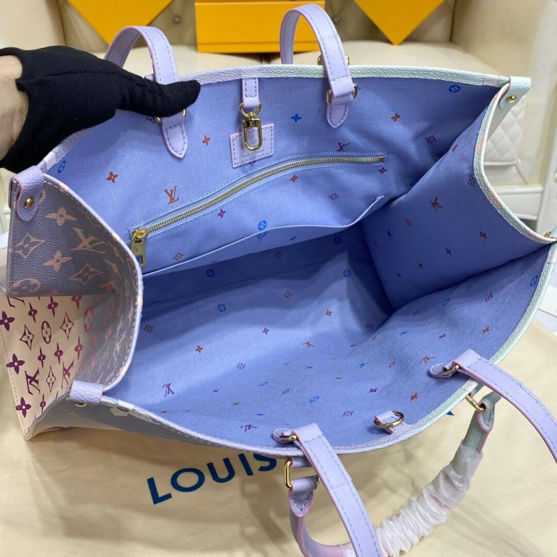 Replica Louis Vuitton Onthego Gm M46076 Sunrise Pastel - Image 12