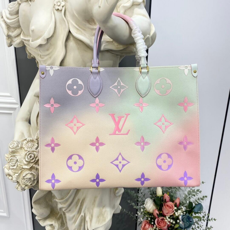Replica Louis Vuitton Onthego Gm M46076 Sunrise Pastel - Image 3