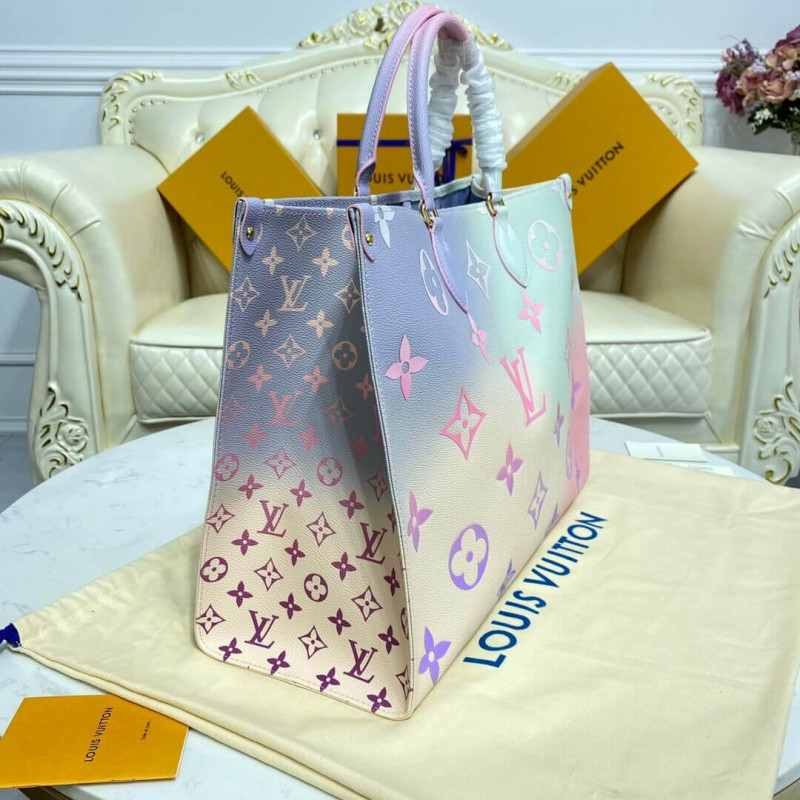 Replica Louis Vuitton Onthego Gm M46076 Sunrise Pastel - Image 5