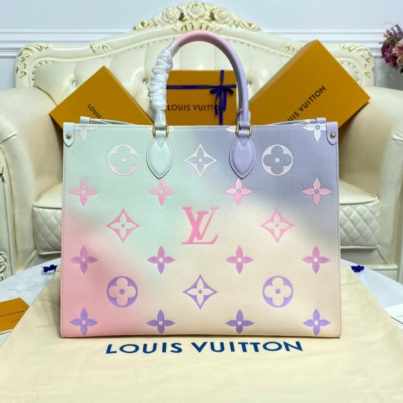 Replica Louis Vuitton Onthego Gm M46076 Sunrise Pastel - Image 6