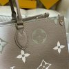 Best Replicas Bags - Louis Vuitton Onthego GM M46076 Sunset Kaki Top Quality Louis Vuitton LV Replica Bags On Sales