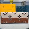 Best Replicas Bags - Louis Vuitton Onthego M44675 Ivory/Havana Beige Top Quality Louis Vuitton LV Replica Bags On Sales