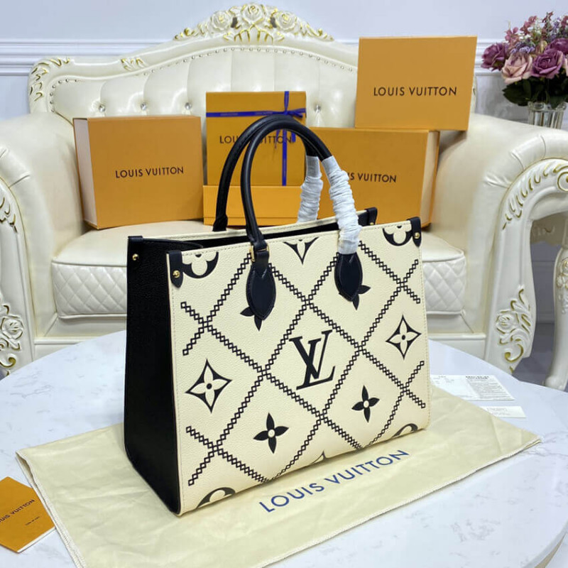 Replica Louis Vuitton Onthego Mm M46015 M46016 - Image 4