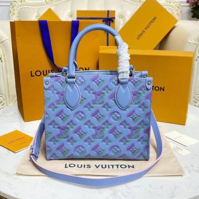 Alternative view of Replica Louis Vuitton Onthego Pm M46067 Lilas Purple