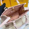 Best Replicas Bags - Louis Vuitton Onthego PM M46168 Pink Top Quality Louis Vuitton LV Replica Bags On Sales