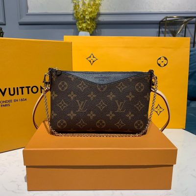 Alternative view of Replica Louis Vuitton Pallas Clutch M41638 M41639 M44058 M44037