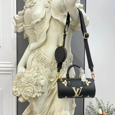 Alternative view of Replica Louis Vuitton Papillon Bb M45980 Black/Beige