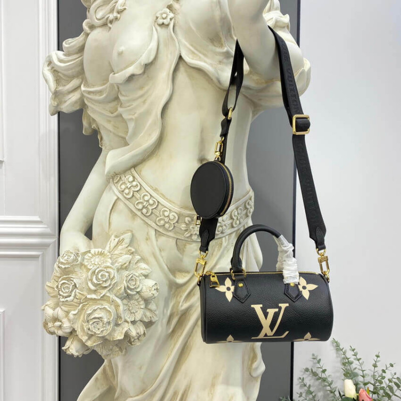 Replica Louis Vuitton Papillon Bb M45980 Black/Beige - Image 2