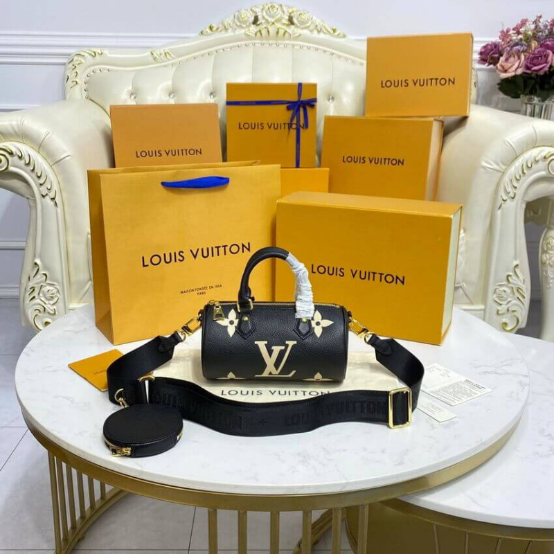 Replica Louis Vuitton Papillon Bb M45980 Black/Beige - Image 3