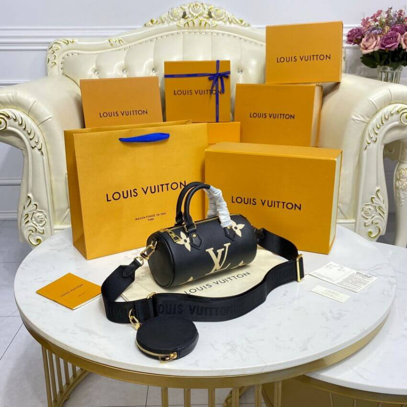 Replica Louis Vuitton Papillon Bb M45980 Black/Beige - Image 4