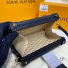 Best Replicas Bags - Louis Vuitton Petite Malle Monogram Metal Bag M57817 Top Quality Louis Vuitton LV Replica Bags On Sales