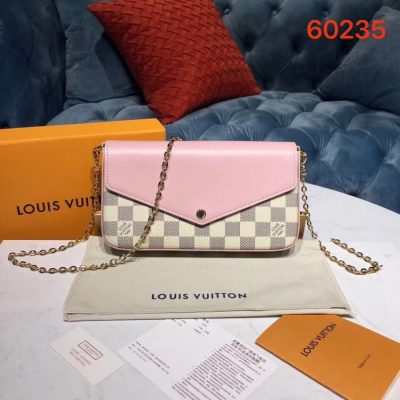 Alternative view of Replica Louis Vuitton Pochette Felicie N60235