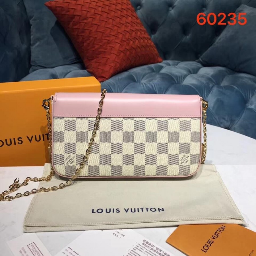 Replica Louis Vuitton Pochette Felicie N60235 - Image 4