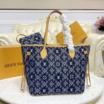 Alternative view of Replica Louis Vuitton Since 1854 Neverfull Mm M57484