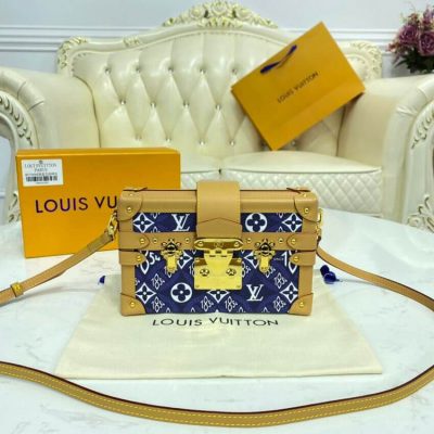 Alternative view of Replica Louis Vuitton Since 1854 Petite Malle M57212 Blue