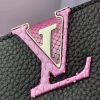 Best Replicas Bags - Louis Vuitton Taurillon Leather and Ayers Snakeskin Capucines Mini M55914 Best Louis Vuitton LV Replica Bags On Sales