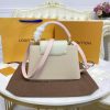 Best Replicas Bags - Louis Vuitton Taurillon Leather Capucines BB M57223 Top Quality Louis Vuitton LV Replica Bags On Sales