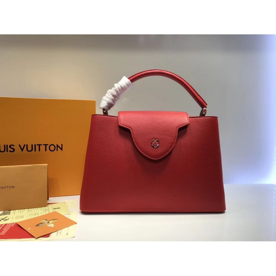 Replica Louis Vuitton Taurillon Leather Capucines Mm M48864 - Image 5