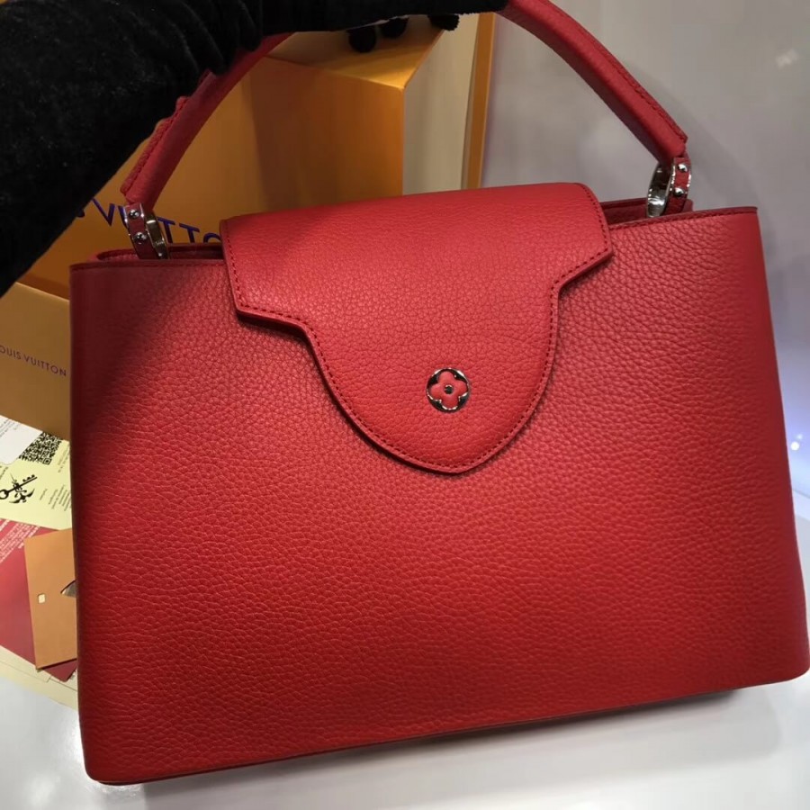 Replica Louis Vuitton Taurillon Leather Capucines Mm M48864 - Image 7