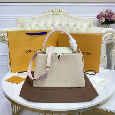 Alternative view of Replica Louis Vuitton Taurillon Leather Capucines Mm M57224