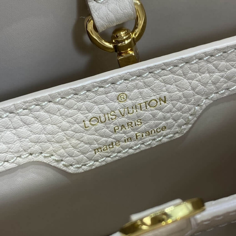 Replica Louis Vuitton Taurillon Leather Capucines Mm M57224 - Image 12