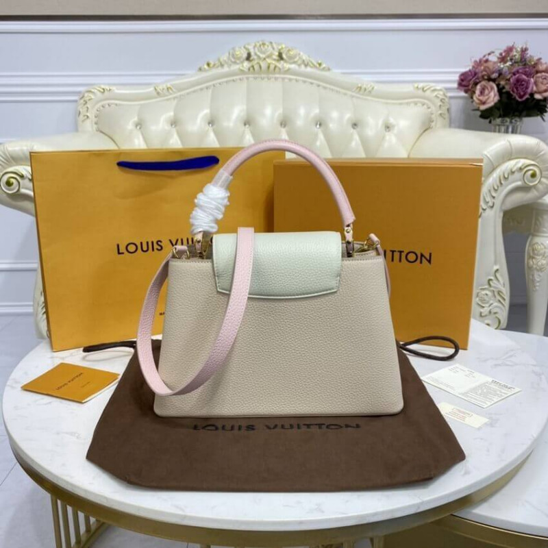 Replica Louis Vuitton Taurillon Leather Capucines Mm M57224 - Image 4