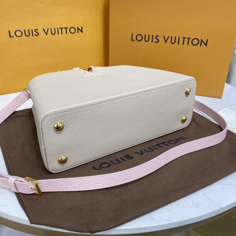 Replica Louis Vuitton Taurillon Leather Capucines Mm M57224 - Image 5