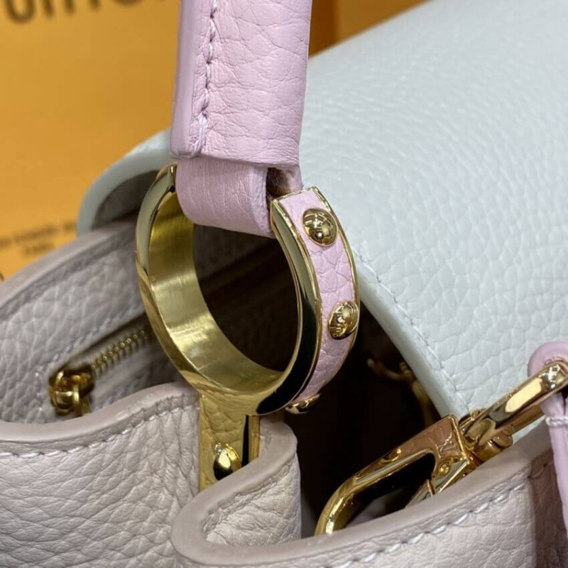 Replica Louis Vuitton Taurillon Leather Capucines Mm M57224 - Image 9