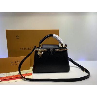 Alternative view of Replica Louis Vuitton Taurillon Leather Capucines Pm M52963