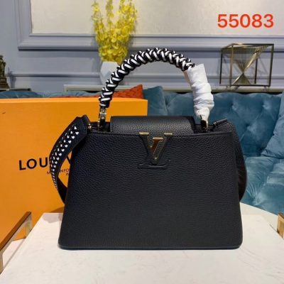 Alternative view of Replica Louis Vuitton Taurillon Leather Capucines Pm M55083