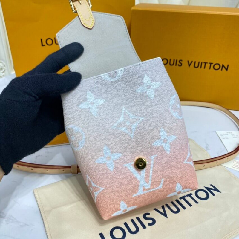 Replica Louis Vuitton Tiny Mini Backpack M45764 Mist Gray - Image 9