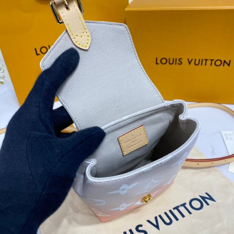 Replica Louis Vuitton Tiny Mini Backpack M45764 Mist Gray - Image 10