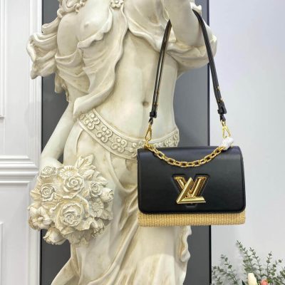 Alternative view of Replica Louis Vuitton Twist Mm M57647 Black