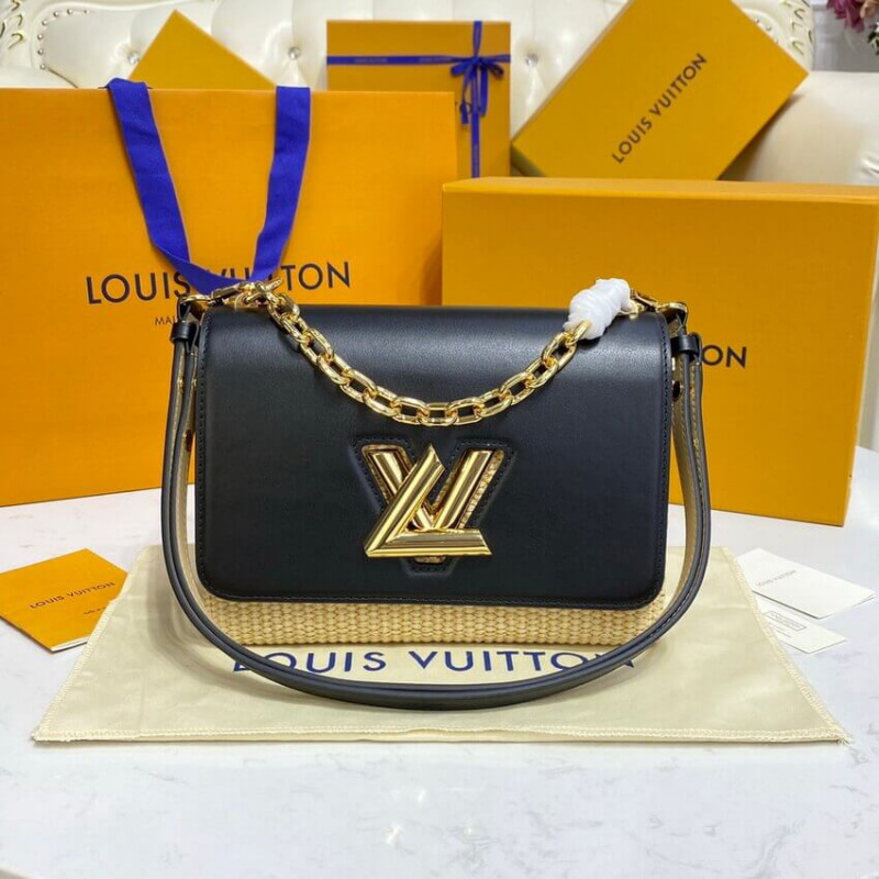 Replica Louis Vuitton Twist Mm M57647 Black - Image 3