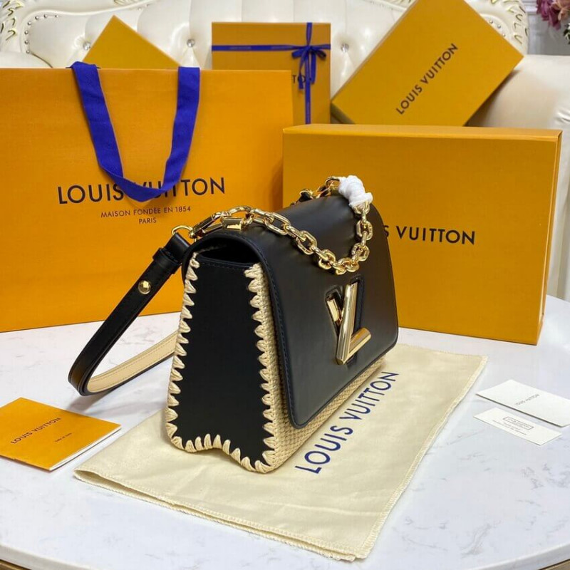 Replica Louis Vuitton Twist Mm M57647 Black - Image 4