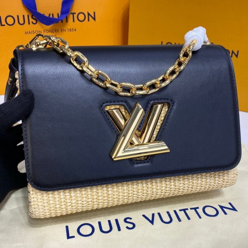 Replica Louis Vuitton Twist Mm M57647 Black - Image 8