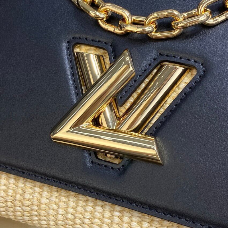 Replica Louis Vuitton Twist Mm M57647 Black - Image 9