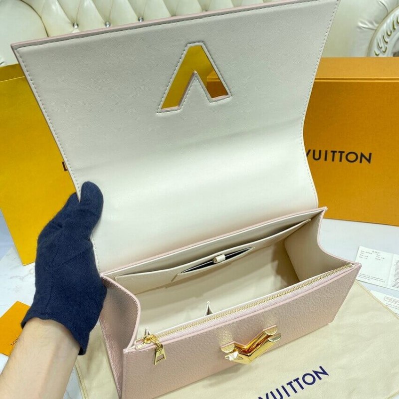Replica Louis Vuitton Twist One Handle Mm M57090 Champagne Metallise - Image 13