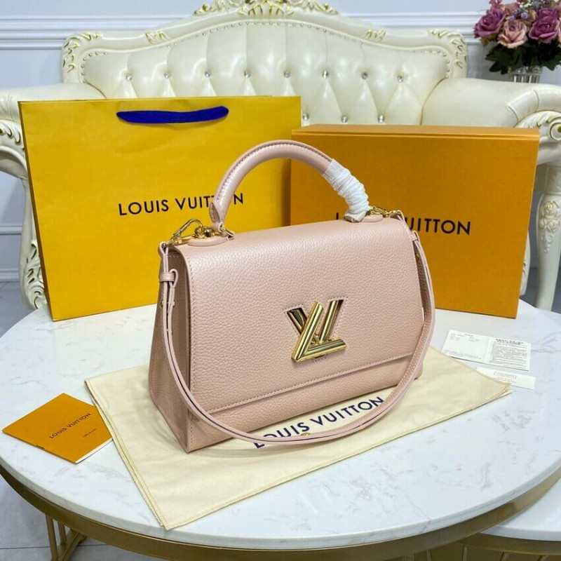 Replica Louis Vuitton Twist One Handle Mm M57090 Champagne Metallise - Image 3