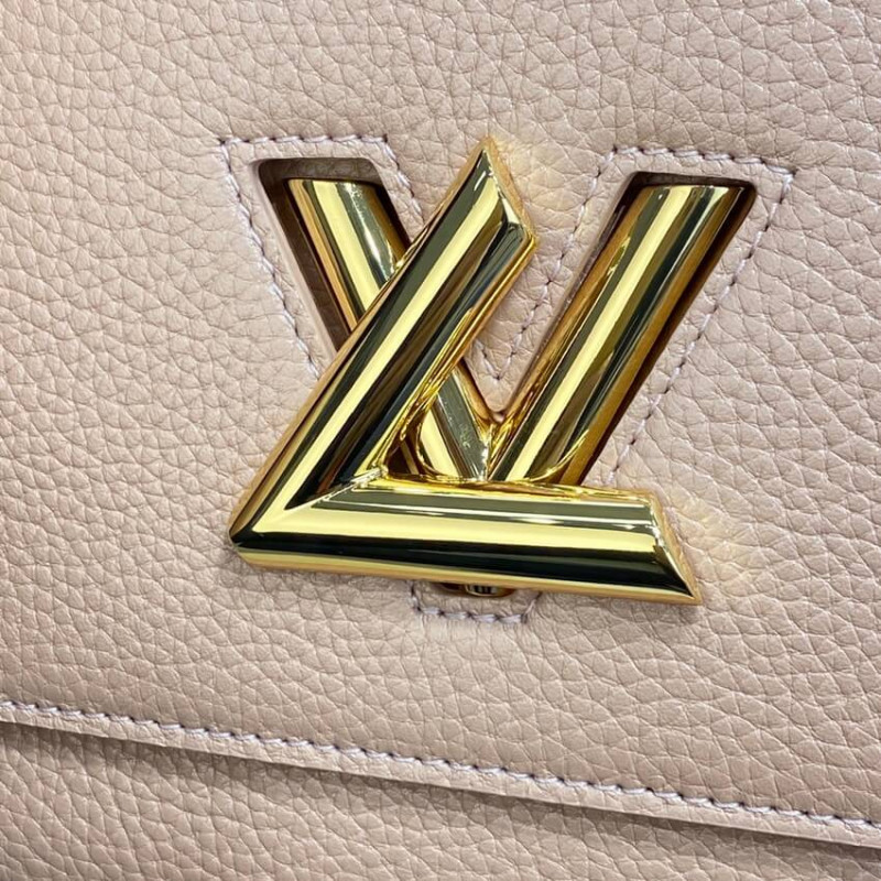 Replica Louis Vuitton Twist One Handle Mm M57090 Champagne Metallise - Image 6